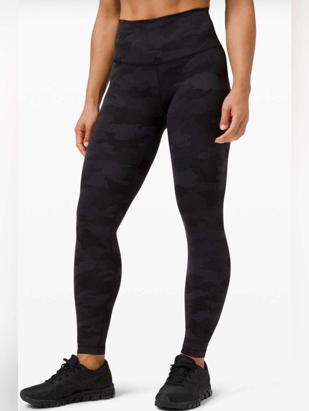 Lululemon Wunder Train High-Rise Leggings 28" Size 4 Camo